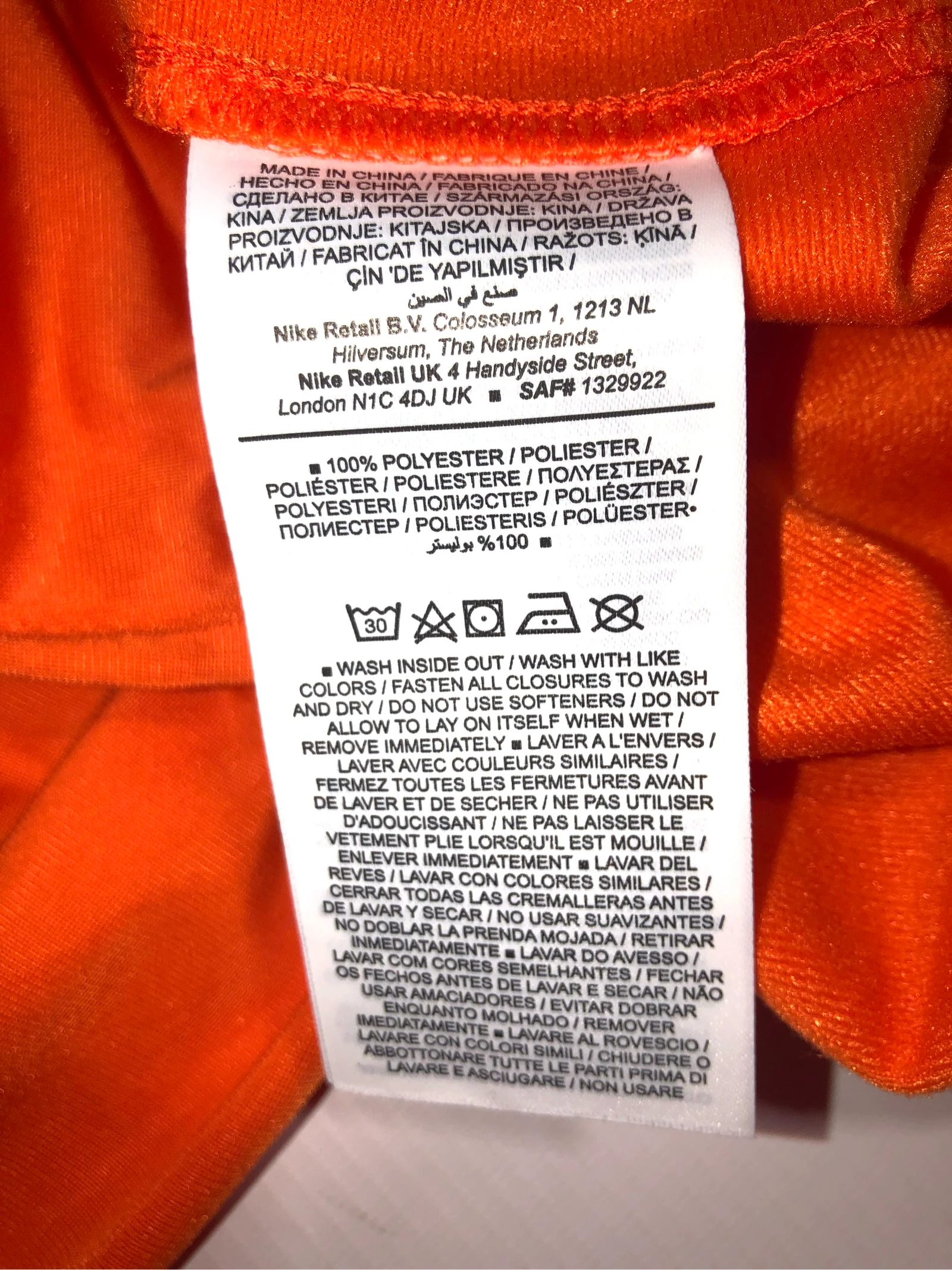 Nike sportkleding trainingspak maat S – photo 10